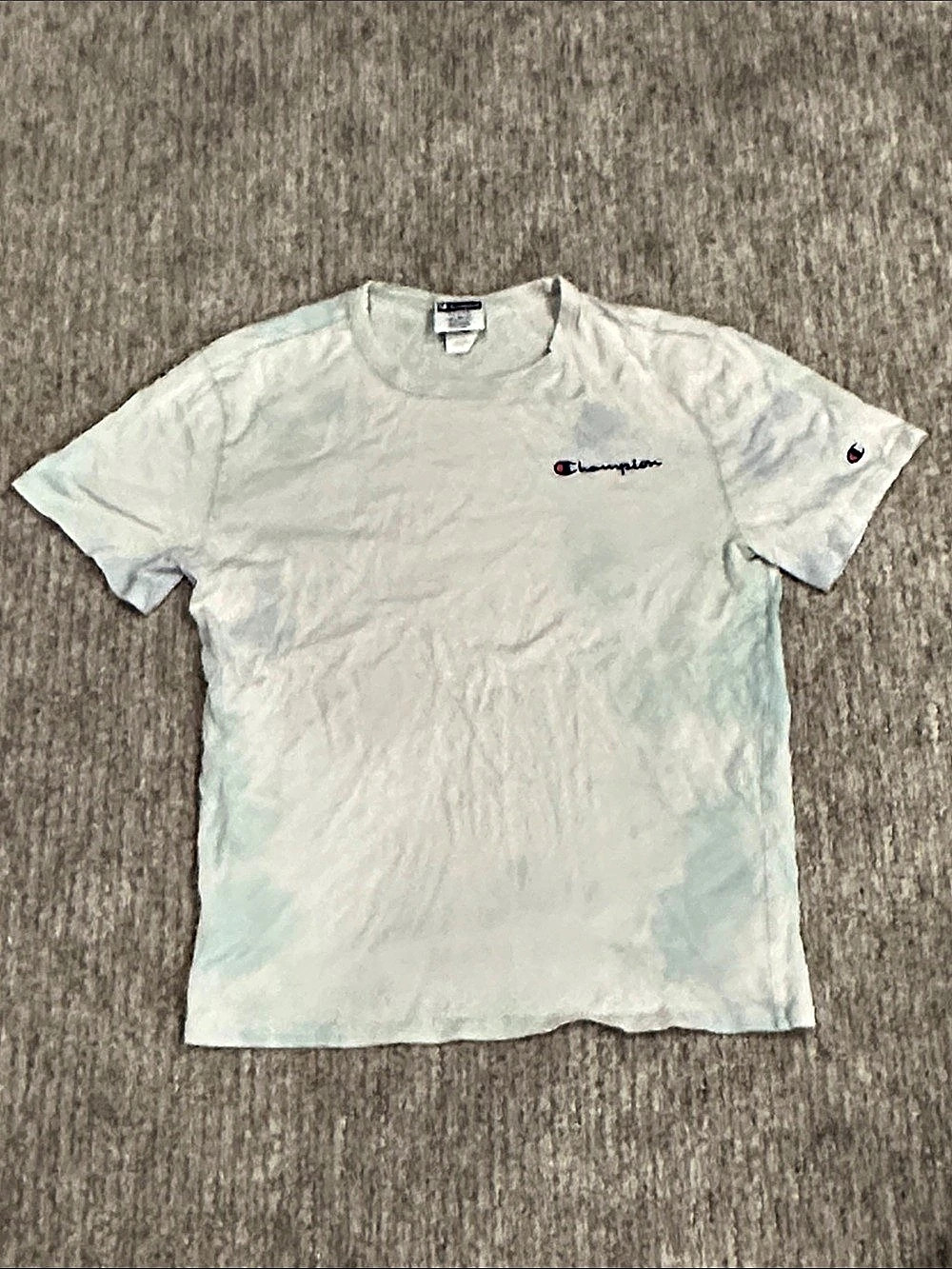 Champion Short Sleeve Tee in Gray Size Medium